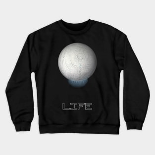 Life on Enceladus Crewneck Sweatshirt